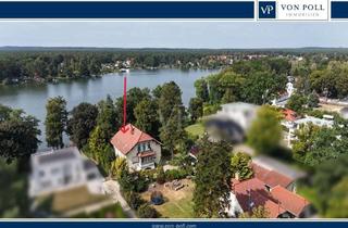 Villa kaufen in 15537 Grünheide, Seeliegenschaft - Herrschaftliche Villa mit ca. 40 Meter direkter Uferlage am Peetzsee