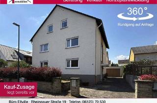 Haus kaufen in 65375 Oestrich-Winkel, Großzügiges, freistehendes 1-3 Familienhaus mit sonnigem Garten und Terrasse