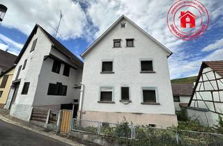 Haus kaufen in 97922 Lauda-Königshofen, Renovierungsbedürftiges Wohnhaus mit Scheune in der Ortsmitte von Beckstein