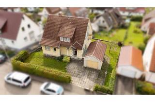 Einfamilienhaus kaufen in 71522 Backnang, Freistehendes Einfamilienhaus mit Garage und Garten in ruhiger Wohnlage