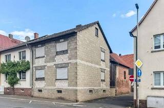 Haus kaufen in 63853 Mömlingen, Rohbau mit Scheune im Ortskern von Mömlingen