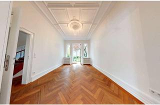 Villa kaufen in 60322 Westend-Süd, Bezugsfertige repräsentative Gründerzeit-Stadtvilla im Westend-Nord mit charmantem Garten