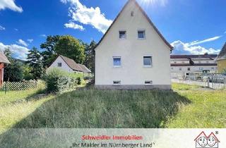 Einfamilienhaus kaufen in 91217 Hersbruck, Großes Grundstück – kleines Haus: Sanierungsbedürftiges Einfamilienhaus zum Top-Preis in Hersbruck