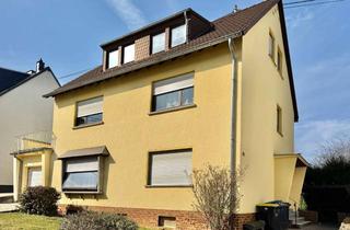 Haus kaufen in 56220 Bassenheim, 3 WOHNUNGEN, GARAGE, GARTEN, voll vermietet