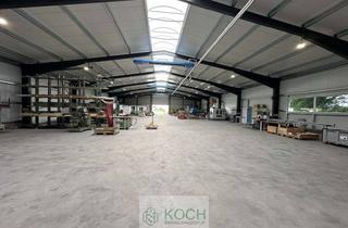 Gewerbeimmobilie kaufen in 27612 Loxstedt, Moderne, beheizbare (teilbare) Lagerhalle im Gewerbegebiet Wedenberg (LOX)