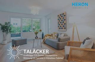 Wohnung kaufen in 74653 Künzelsau, TALÄCKER - Großzügige 3,5-Zimmer-Hochparterrewohnung mit Terrasse in Künzelsau-Taläcker
