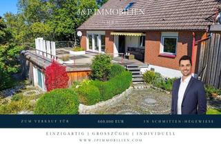Haus kaufen in 61389 Schmitten, Sonnige Lage auf der Hegewiese. Großes Anwesen mit altem Baumbestand + Ausbaureserve (ZFH/EFH)