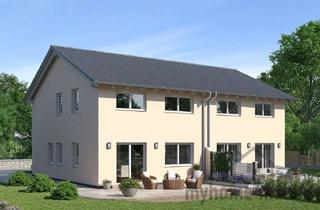 Doppelhaushälfte kaufen in 90602 Pyrbaum, geräumige Doppelhaushälfte als Ausbauhaus mit baureifen Grundstück in Pyrbaum