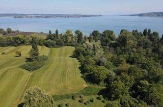 Grundstück zu kaufen in 78343 Gaienhofen, Einmaliges Parkgrundstück in Alleinlage mit Baugenehmigung für eine moderne Villa mit Seesicht