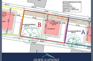 Grundstück zu kaufen in 22143 Rahlstedt, Baugrundstück ohne Baubindung für ein Einzelhaus in zweiter Reihe in ruhiger Wohnlage von Rahlstedt