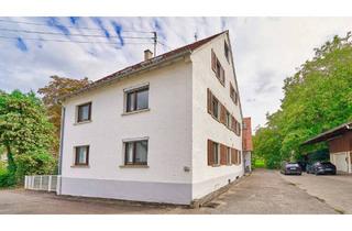 Haus kaufen in 71691 Freiberg, Freiberg am Neckar / Beihingen - Einzigartiges Anwesen mit Zweifamilienhaus, Bauplatz, Scheune, Maschinenschuppen und großem Garten!!