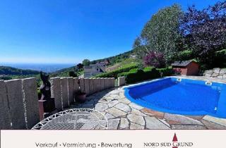 Haus kaufen in 77887 Sasbachwalden, Sasbachwalden - Denkmalgeschütztes Anwesen mit Gästehaus, Pool, Sauna und herrlichem Panoramablick über das Rheintal.