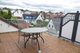 Wohnung kaufen in 71691 Freiberg, 3 1/2 Zi.- Maisonette-Wohnung mit Fernblick, große Dachterrasse, Balkon, 1 Garage (2. TG möglich)