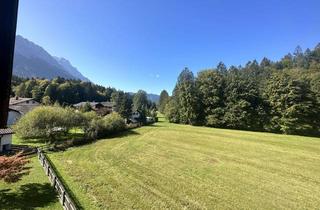 Wohnung mieten in 82491 Grainau, Grainau, hochwertig möblierte 2-Zimmer-DG-Wohnung mit Balkon und Einbauküche in ruhiger Lage