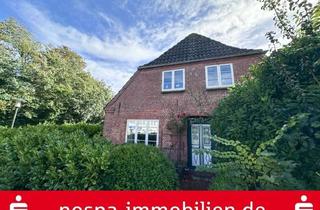 Einfamilienhaus kaufen in 25917 Leck, Ein Stück Lecker Geschichte – großzügiges Einfamilienhaus mit Kamin und Doppelgarage