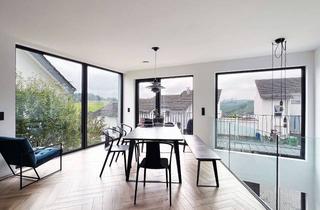 Doppelhaushälfte kaufen in 51647 Gummersbach, luxuriöse & neuwertige Doppelhaushälfte mit hochfertiger Ausstattung & einzigartigem Design