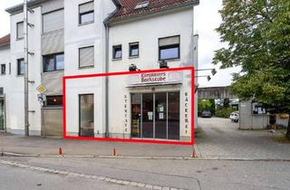 Gewerbeimmobilie kaufen in 89143 Blaubeuren, Zentral gelegene Gewerbefläche mit zwei Außenstellplätzen