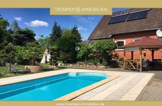 Haus kaufen in 21391 Reppenstedt, Wohnen mit Urlaubsflair: Haus mit Pool und großem Garten in Reppenstedt