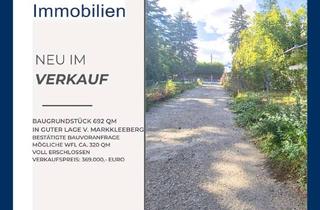 Grundstück zu kaufen in 04416 Markkleeberg, Seltene Gelegenheit: Grundstück in zweiter Reihe mit bestätigter Bauvoranfrage und eigener Zufahrt