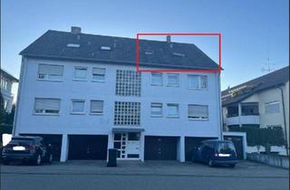 Wohnung kaufen in 73614 Schorndorf, Schorndorf - 3-Zimmer-Dachgeschosswohnung mit Blick