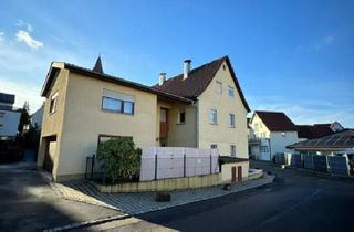 Haus kaufen in 74626 Bretzfeld, Bretzfeld - Zweifamilienhaus - Wohnensemble mit Ausbaupotenzial in Bretzfeld-Unterheimbach
