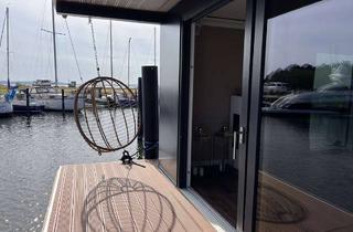 Wohnung kaufen in 14548 Schwielowsee, LUXUS Hausboot - 3 Etagen - 100m² Wohnen + 120 m² SONNENTERRASSE - Kamin, Kino, komplett individuell