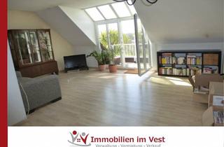 Wohnung mieten in 46282 Dorsten, ***Singles aufgepasst*** wunderschöne Dachgeschosswohnung, 2 Balkone, Blick auf den Kanal