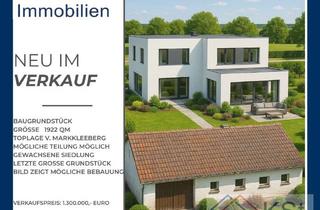 Doppelhaushälfte kaufen in 04416 Markkleeberg, Toplage: Baugrundstück mit Scheune – ideal für moderne Doppelhaushälfte bis je 200 qm Wohnfläche