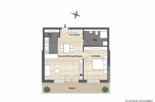 Wohnung kaufen in 75056 Sulzfeld, Die KOMPAKTE mit Ausblick