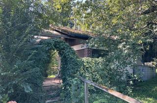 Grundstück zu kaufen in Stoffelswiese, 73773 Aichwald, Charmanter Garten mit Steinhäuschen und altem Baumbestand in Schanbach