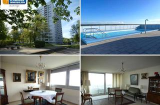 Anlageobjekt in 89231 Neu-Ulm, 3-Zi.-Whg. (14. Stock) mit Balkon, TG-Stellpl. und gemeinschaftl. Schwimmbad in Neu-Ulm zu verkaufen