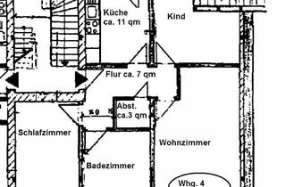 Wohnung mieten in Habighorster Weg, 29348 Eschede, 3 Zimmer Etagenwohnung mit Balkon zu vermieten