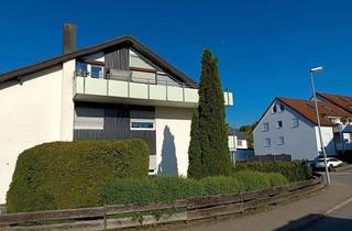 Wohnung mieten in Rohräckerstr. 53, 71157 Hildrizhausen, Dachgeschosswohnung in Ortsrandlage, großer Balkon und hohe Decken