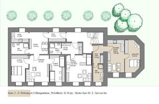 Wohnung mieten in Kloster-Auer-Str., 83536 Gars, Apsis 2-Zi. Wohnung im Klosterensemble, Kloster-Auer-Str. 3, 83536 Gars a. Inn