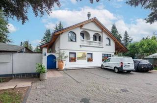 Gewerbeimmobilie kaufen in 14476 Groß Glienicke, Attraktives Gewerbegrundstück mit Gewerbehaus und Wohnung in Groß Glienicke bei Potsdam