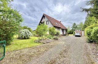 Einfamilienhaus kaufen in 16818 Fehrbellin, Einfamilienhaus mit Einliegerwohnung inkl. Vollkeller, Schwimmteich und Doppel-Fertigteilgarage!