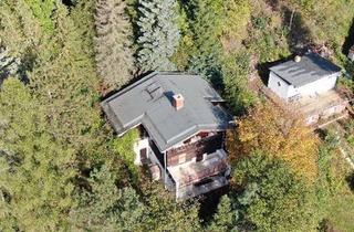 Haus kaufen in An Der Wutsche, 07334 Kamsdorf, ***Grünes Wohnidyll – Wochenendgrundstück mit viel Raum und Natur pur und Sauna***