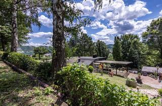 Haus kaufen in 07768 Kahla, IDYLLISCHE OASE AM HANG MIT BLICK AUF DIE LEUCHTENBURG