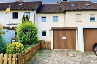 Haus kaufen in 97522 Sand, Gepflegtes, sofort beziehbares Reihenmittelhaus mit Keller, Garage, Balkon, großer Terrasse + Ausba