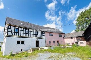 Bauernhaus kaufen in 95189 Köditz, NEUER PREIS***Ein Bauernhof mit Charakter – Fachwerk, Tierhaltung und die Freiheit***