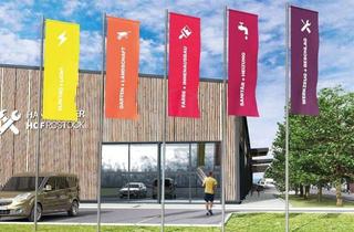 Geschäftslokal mieten in 18069 Rostock, Warmhalle (teilbar), Produktion-/ Lagerflächen, Ausstattung nach Mieterwunsch, NEUBAU-ca. 2.473 m²