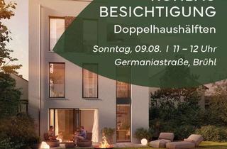 Einfamilienhaus kaufen in Germaniastraße 00, 68782 Brühl, Exklusives Einfamilienhaus mit sonnigem Garten - Erbbauchrecht