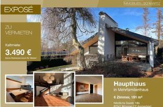 Haus mieten in Nördliche Seestraße 18b, 82541 Münsing, Haupthaus in MFH am Starnberger See • 6 Zimmer • 191 m² + Garten