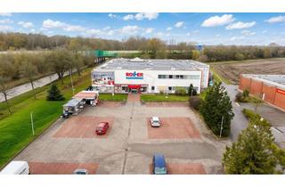 Gewerbeimmobilie mieten in Kieler Chaussee, 23758 Oldenburg, Top-Gewerbefläche im EKZ neben REWE und Penny direkt an der B202/A1 in Oldenburg i. H.