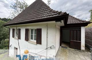 Einfamilienhaus kaufen in 77761 Schiltach, Charmantes Einfamilienhaus mit Potenzial in naturnaher, idyllischer Hanglage von Schiltach