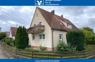 Einfamilienhaus kaufen in 86751 Mönchsdeggingen, Ein-/ Zweifamilienhaus mit schönem Eckgrundstück in Mönchsdeggingen