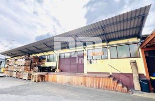 Geschäftslokal mieten in 34266 Niestetal, Lager / Produktionshalle mit Büro- und Sozialräumen, Außenflächen + Carport nahe Kassel