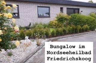 Haus kaufen in 25718 Friedrichskoog, Friedrichskoog - Traumhafter Bungalow im Nordseeheilbad Friedrichskoog Ihre Oase der Erholung