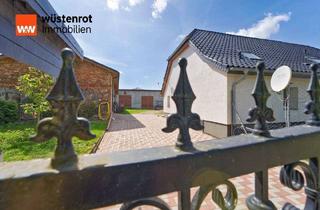 Einfamilienhaus kaufen in 16259 Höhenland, Höhenland - Sanierter Dreiseitenhof mit Wohnhaus und vielseitigen Nebengebäuden in Höhenland