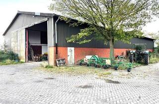 Gewerbeimmobilie mieten in 27321 Thedinghausen, Thedinghausen / Dibbersen - Gewerbehalle mit großen Durchfahrttoren + Werkstatt + Chemielager + Öltanklager für kleines Geld